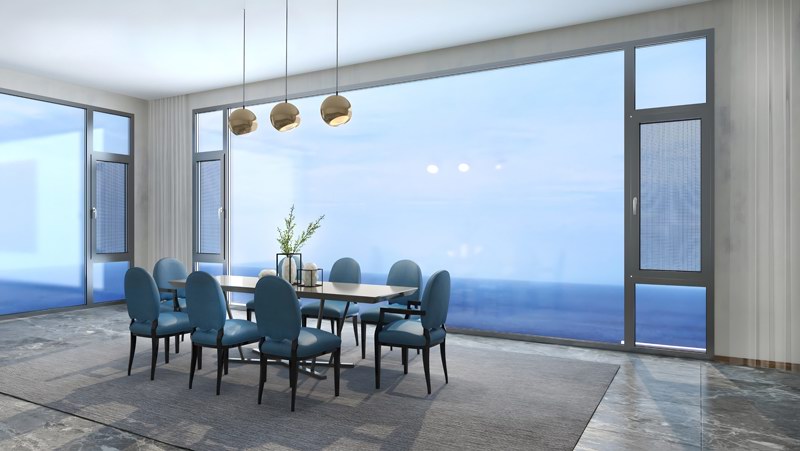 无缝焊接断桥平开窗系列