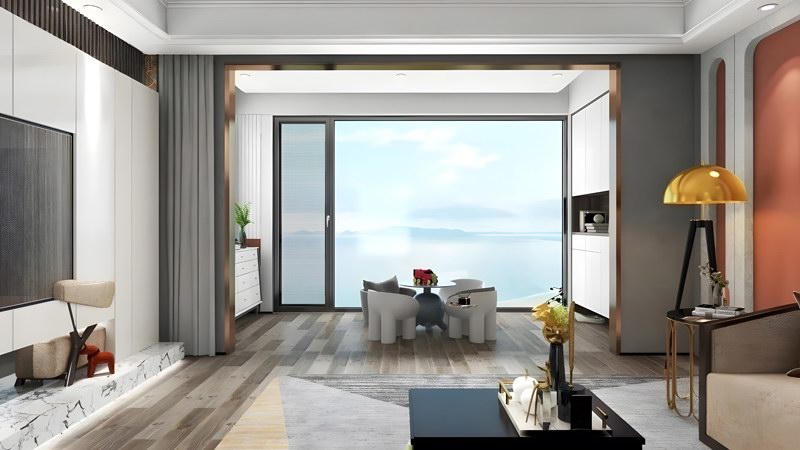 无缝焊接断桥平开窗系列