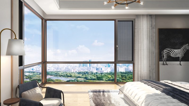 无缝焊接断桥平开窗系列